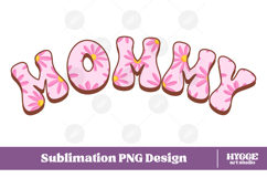 Mama Png Retro Flowers Mother&#039;s Day Floral Mom Sublimation Product Image 1