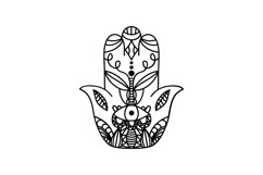 Boho Hamsa Hand Product Image 1