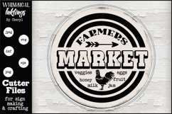 Farmers Market-Round SVG Product Image 1