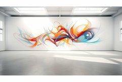 industrial blurred white wall interior Product Image 1