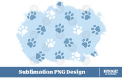 American 4th of July Cat Dog Paw Background Png DTF Bundle Product Image 2
