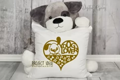 Dog lover paper cut design SVG / DXF / EPS / PNG files Product Image 5