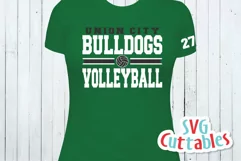 Volleyball SVG | Volleyball Template 009 | Shirt Design Product Image 3