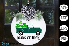 Loads of Luck St Patrick's Day, Home Sign SVG Product Image 1