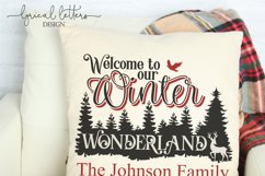 Winter Wonderland Christmas SVG DXF Cut File LL20Jul01 Product Image 2