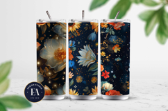 Seamless Majestic floral pattern, Abstract floral pattern Product Image 2