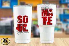 Valentine PNG Soulmate Together Forever PNG for Sublimation Product Image 4