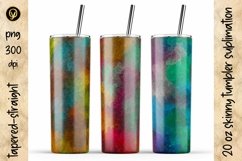 20 Oz Abstract Skinny Tumbler Bundle 9.6 Packs In One Product Image 3