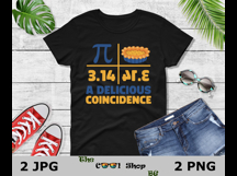 3.14 A Delicious Coincidence Png, Pi Day Jpg Png, Pi Png Product Image 2