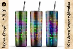 20 Oz Abstract Skinny Tumbler Bundle 8.6 Packs In One Product Image 4