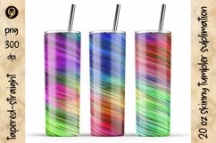 20 Oz Abstract Skinny Tumbler Bundle 8.6 Packs In One Product Image 3