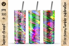 20 Oz Abstract Skinny Tumbler Bundle 9.6 Packs In One Product Image 7
