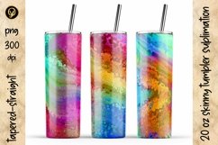 20 Oz Abstract Skinny Tumbler Bundle 9.6 Packs In One Product Image 5