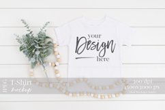 TShirt Mockup WHITE | 3001T Bella Canvas Mock Up Product Image 1