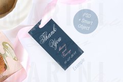 Gift Tag Mockup, Thank you tag, Wedding thank you card, 792 Product Image 3