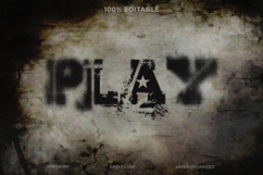 Urban Grunge Spray Paint Text Effect Product Image 1
