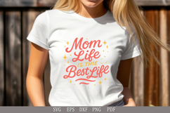 Mom SVG Funny Design for T-Shirts &amp; Gifts | T-shirt Print Product Image 2