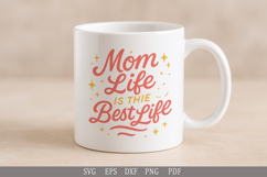 Mom SVG Funny Design for T-Shirts &amp; Gifts | T-shirt Print Product Image 5