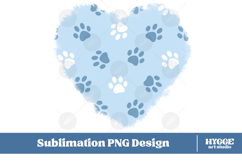 American 4th of July Cat Dog Paw Background Png DTF Bundle Product Image 8
