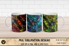 Mug Sublimation Designs , Geometric Sublimation Mug Template Product Image 1
