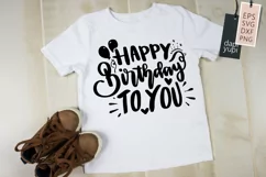 Happy Birthday To You, Birthday Lettering Quotes Product Image 1