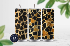 Giraffe Skin Digital Papers, Faux Fur Paper Product Image 2