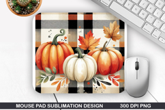 Mouse Pad Sublimation, Pumpkins Mouse Pad PNG Design Product Image 1