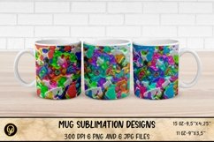 Mug Sublimation Wrap Bundle 1.Geometric Mugs Product Image 10