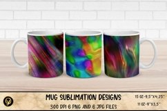 Mug Sublimation Designs ,Glossy Abstract Sublimation Mug Product Image 1