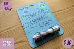 Fathers day Money card | Paper cutting | Money card SVG Product Image 5