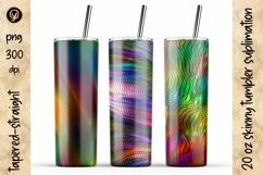 20 Oz Abstract Skinny Tumbler Bundle 16.6 Packs In One Product Image 2