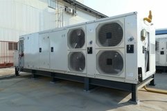 Industrial air conditioning unit cooling down a building Product Image 1