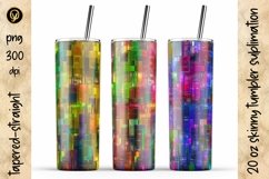 20 Oz Abstract Skinny Tumbler Bundle 16.6 Packs In One Product Image 4