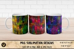 Mug Sublimation Wrap Bundle 3.Abstract Mugs. Product Image 7