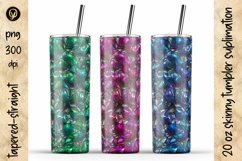 10 Pack Tumbler Bundle 3, 20 Oz Skinny Tumbler Sublimation Product Image 11
