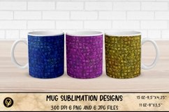 Mug Sublimation Wrap Bundle 5.Abstract Mugs. Product Image 11