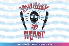 Valentines-you slay my heart svg Product Image 1