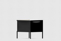 Isometric Arm Chair 3D isolated render Product Image 1