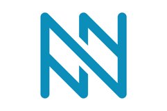 simple iniitial nn logo Product Image 1