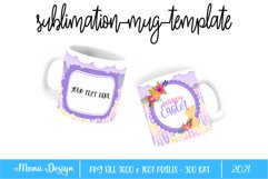 Easter Mug Template Sublimation Product Image 1