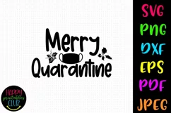 Christmas Quarantine SVG- Christmas Quarantine Ornaments SVG Product Image 2