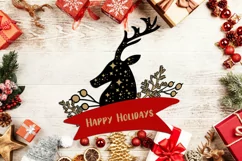 Christmas Clipart I Christmas Overlays I Holiday Graphics Product Image 5