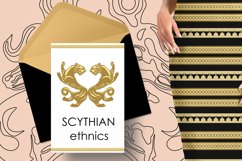 SCYTHIAN ETHNICS. ETHNIC SET. Patterns and borders Product Image 2
