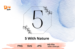 With Nature Monogram Product Image 1