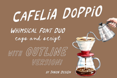 Cafelia Doppio Font Duo Product Image 1