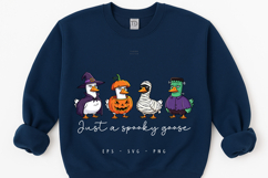 Spooky Goose PNG, SVG, Cute goose, Silly Goose, Spooky Goose Product Image 1
