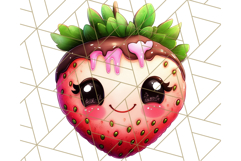 Sweet Treat Face PNG Clipart, Cute Kawaii Dessert Art Png Product Image 4
