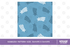 Boho Star Seamless Pattern Nursery Tile Baby Kids Bundle Set Product Image 9