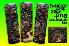 20oz Tumbler Wrap for Unique Style , Christmas Product Image 1