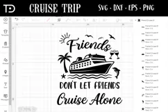 Friend Cruise SVG, Cruising svg, Cruise Crew 2025 Product Image 1